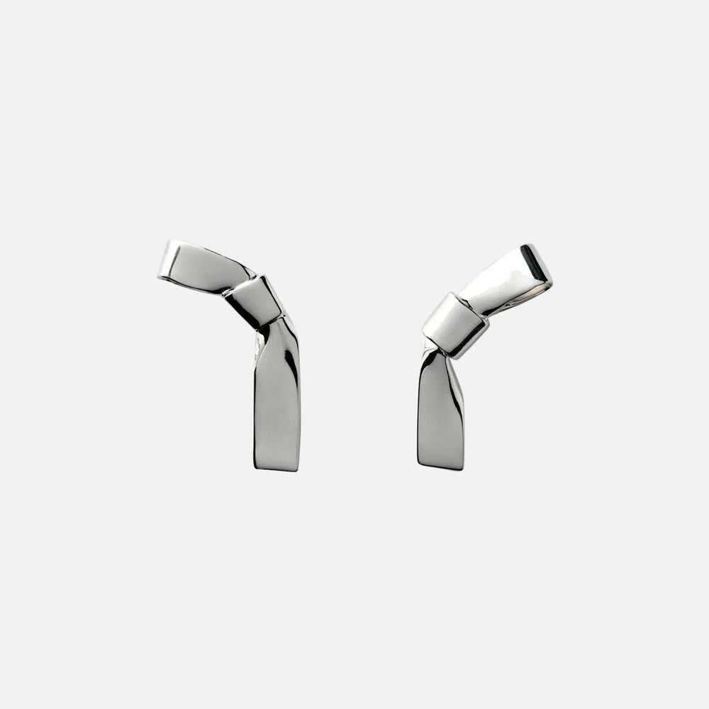 Grand Cravat Earrings, Small by Annika Inez - At Present Jewelry