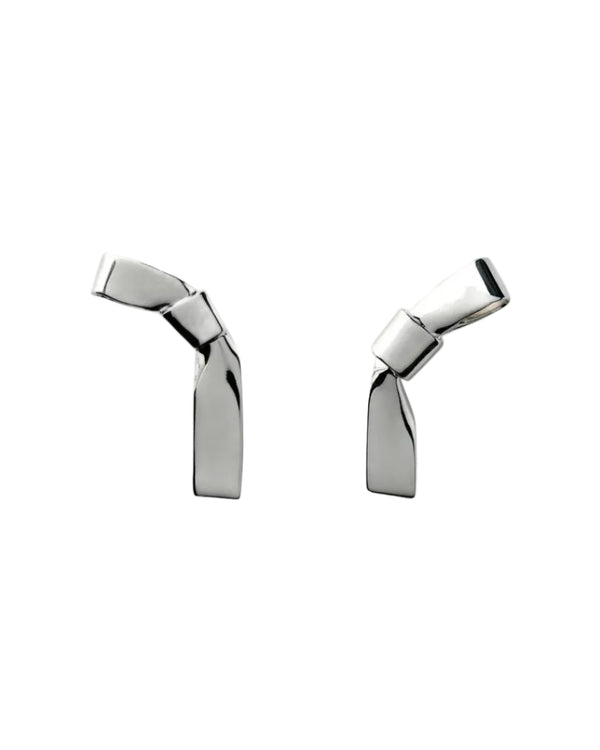 Grand Cravat Earrings, Small by Annika Inez - At Present Jewelry
