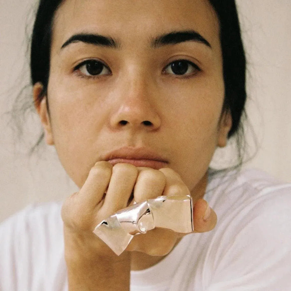 Grand Cravat Ring by Annika Inez - At Present Jewelry