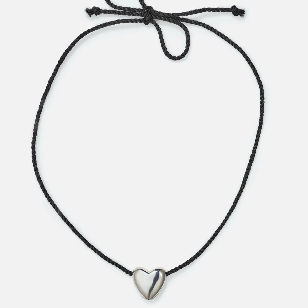 Heart Necklace, Small by Annika Inez - At Present Jewelry