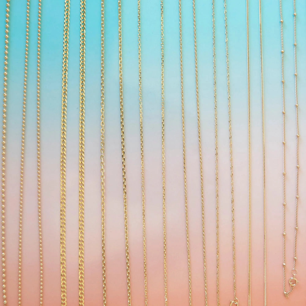 1.7mm Cuban Chain by Ariel Gordon Jewelry - At Present Jewelry