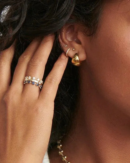 Helium Huggies by Ariel Gordon Jewelry - At Present Jewelry