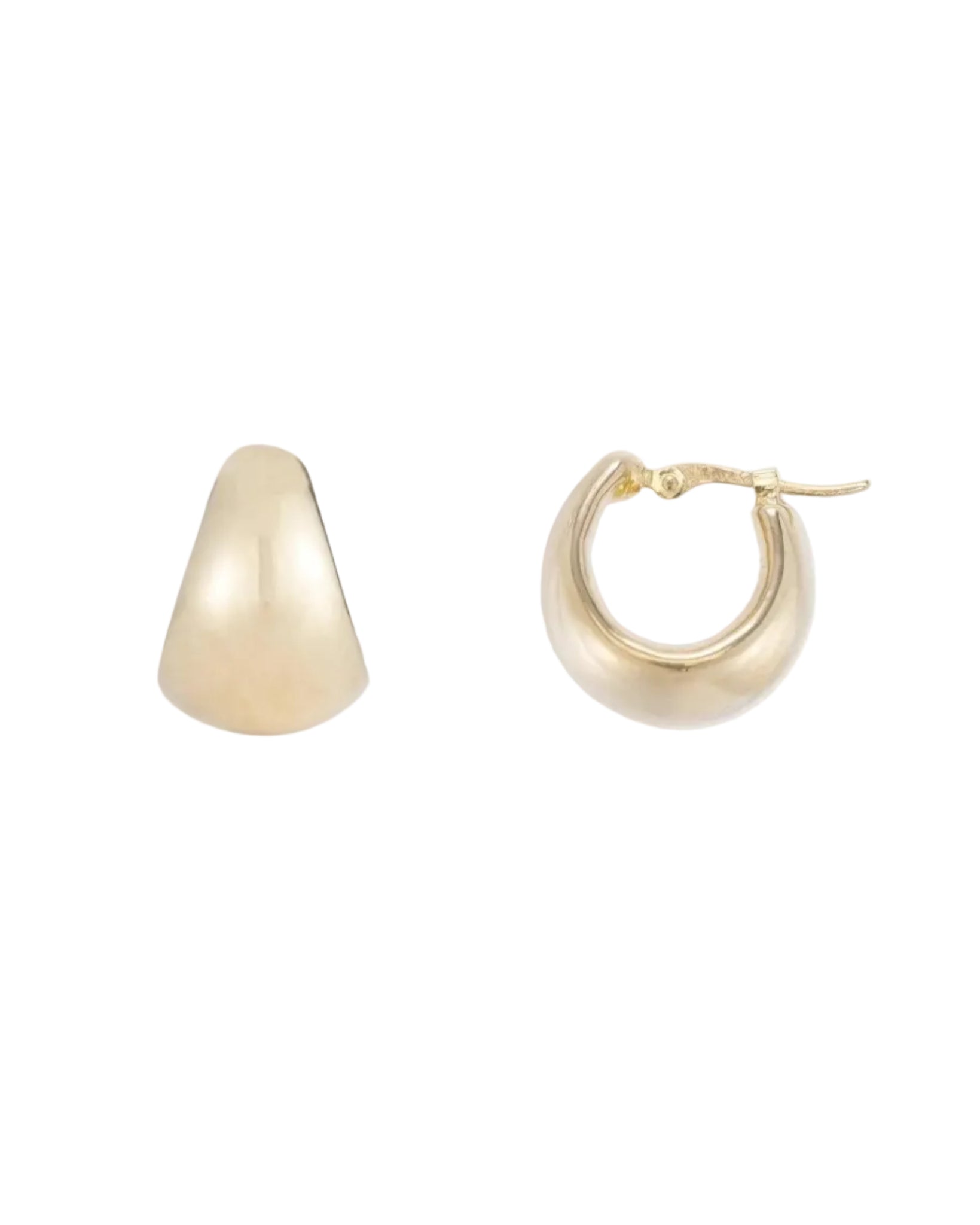 Helium Huggies by Ariel Gordon Jewelry - At Present Jewelry