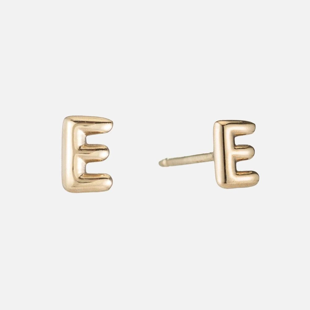 Mini Helium Initial Studs by Ariel Gordon Jewelry - At Present Jewelry