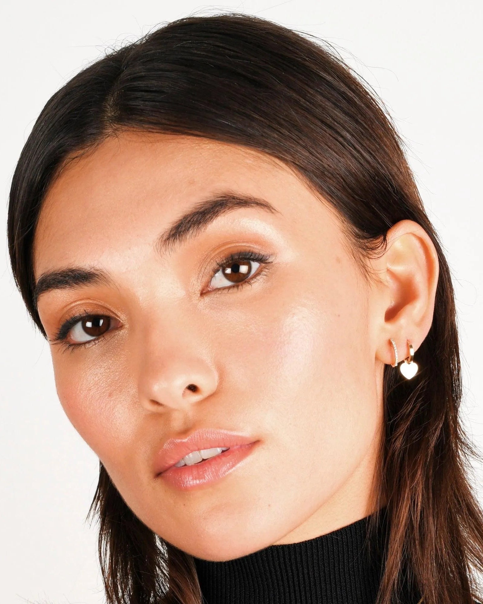 Pavé Huggies by Ariel Gordon Jewelry - At Present Jewelry