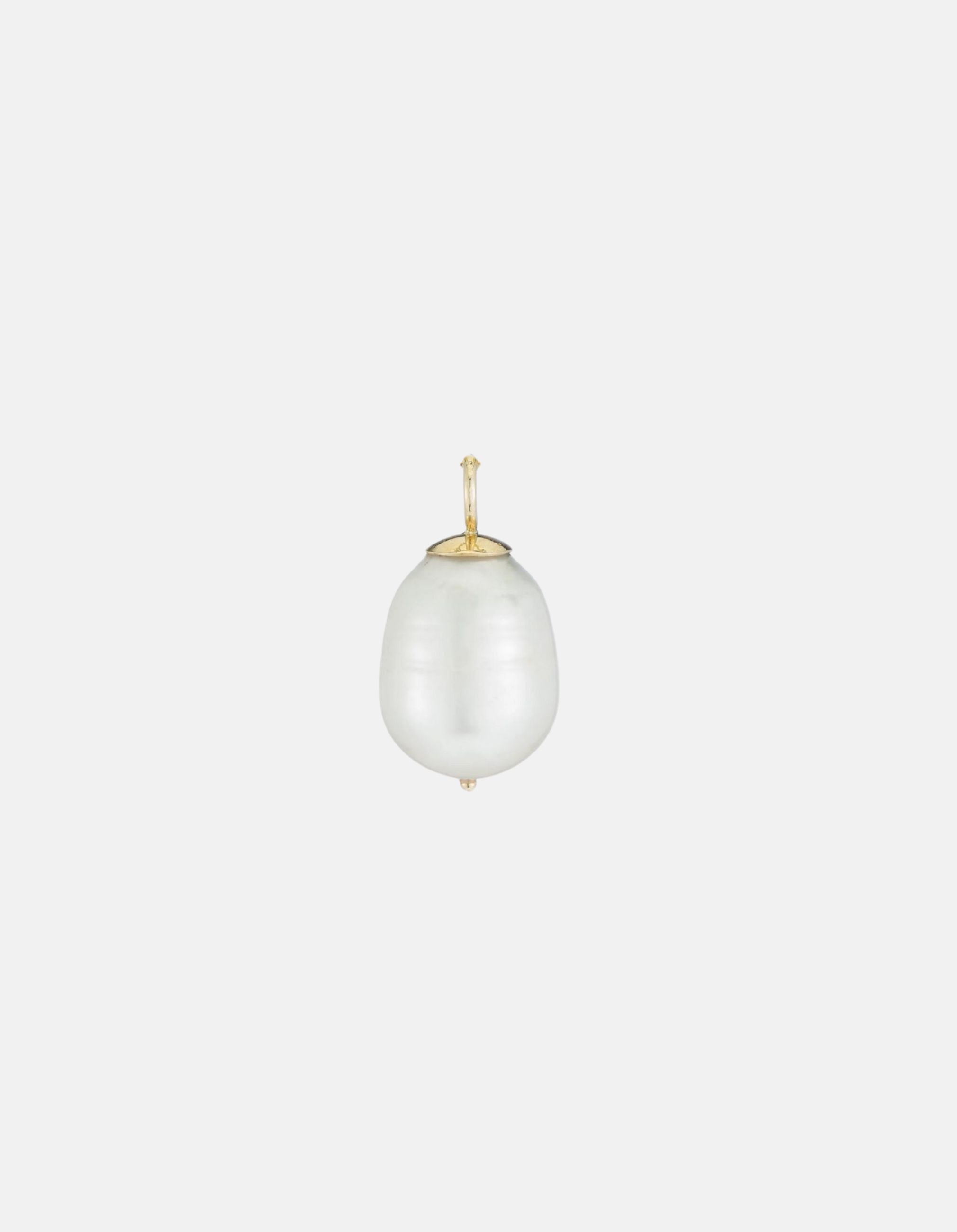 Baroque Pearl Drop Necklace by Ariel Gordon - At Present Jewelry