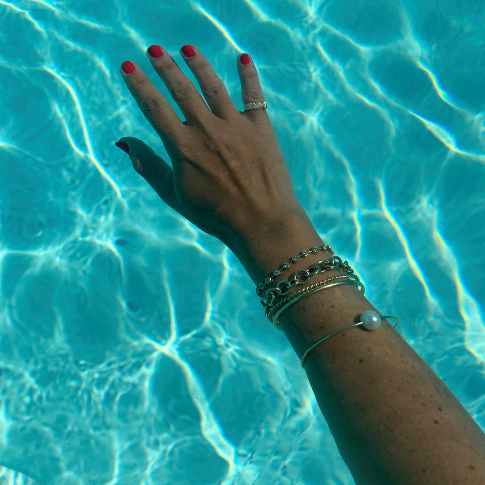 Diamond Hex Tennis Bracelet by Ariel Gordon Jewelry - At Present Jewelry