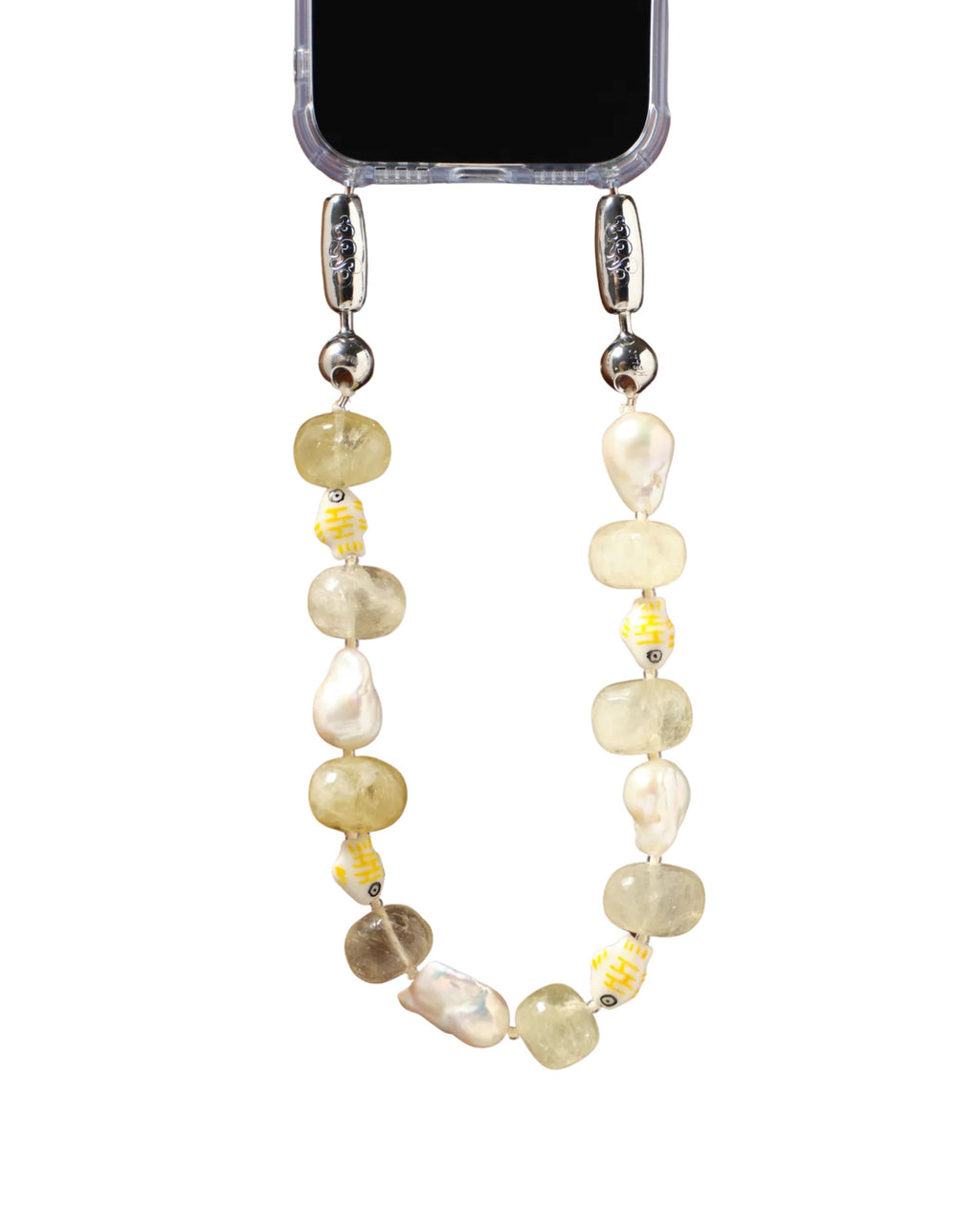Baroque Pearl and Stone Wristlet