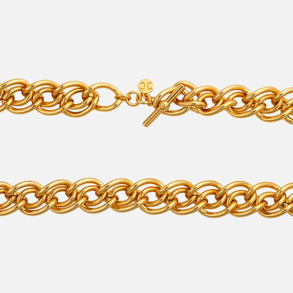 Braided Chain Necklace by Christina Caruso - At Present Jewelry