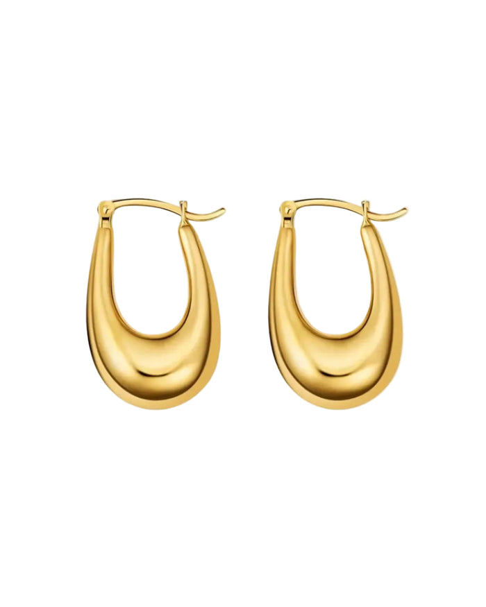 Thick Hoop by Christina Caruso - At Present Jewelry