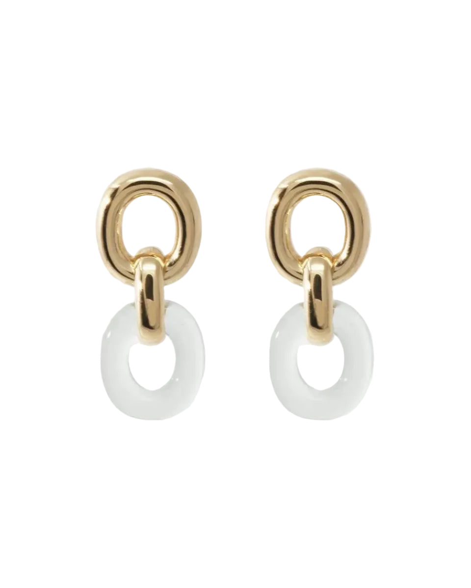 Connected Loop Earrings by CLED - At Present Jewelry