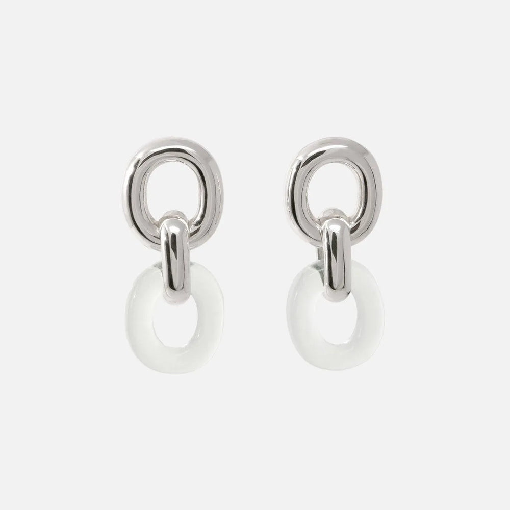 Connected Loop Earrings by CLED - At Present Jewelry