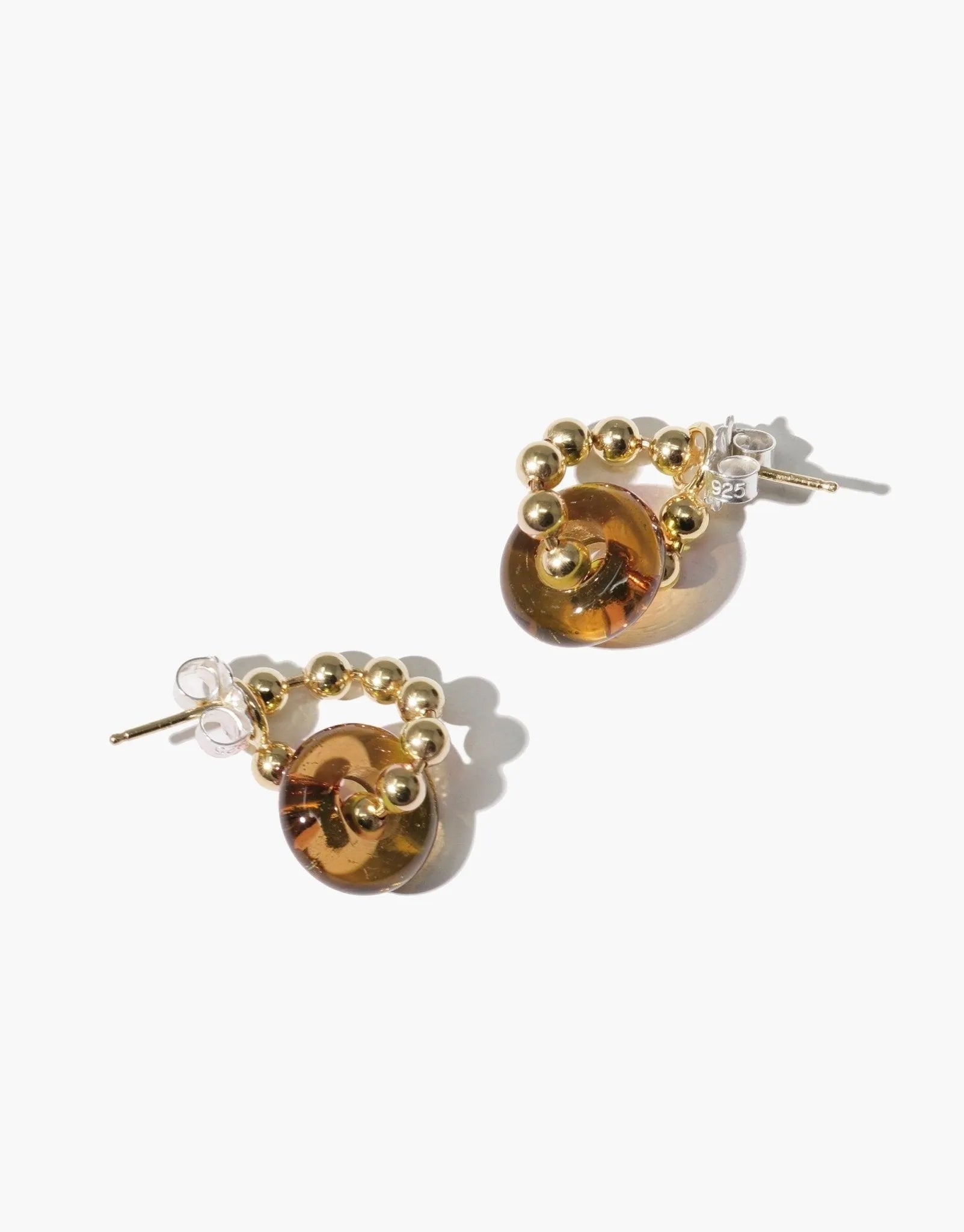 Donut Ball Hoop Earrings - At Present