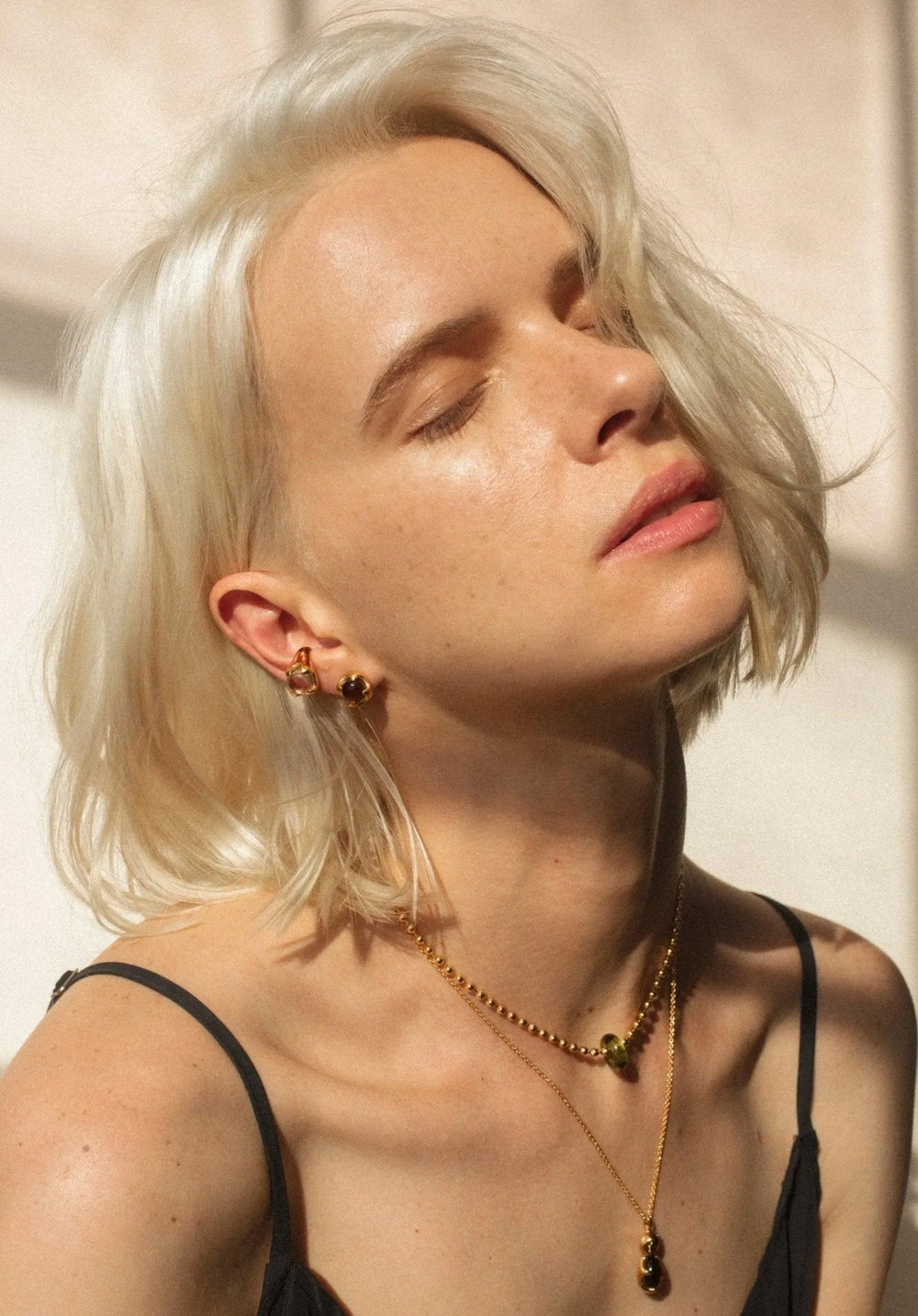 Duo Beam Necklace by CLED - At Present Jewelry