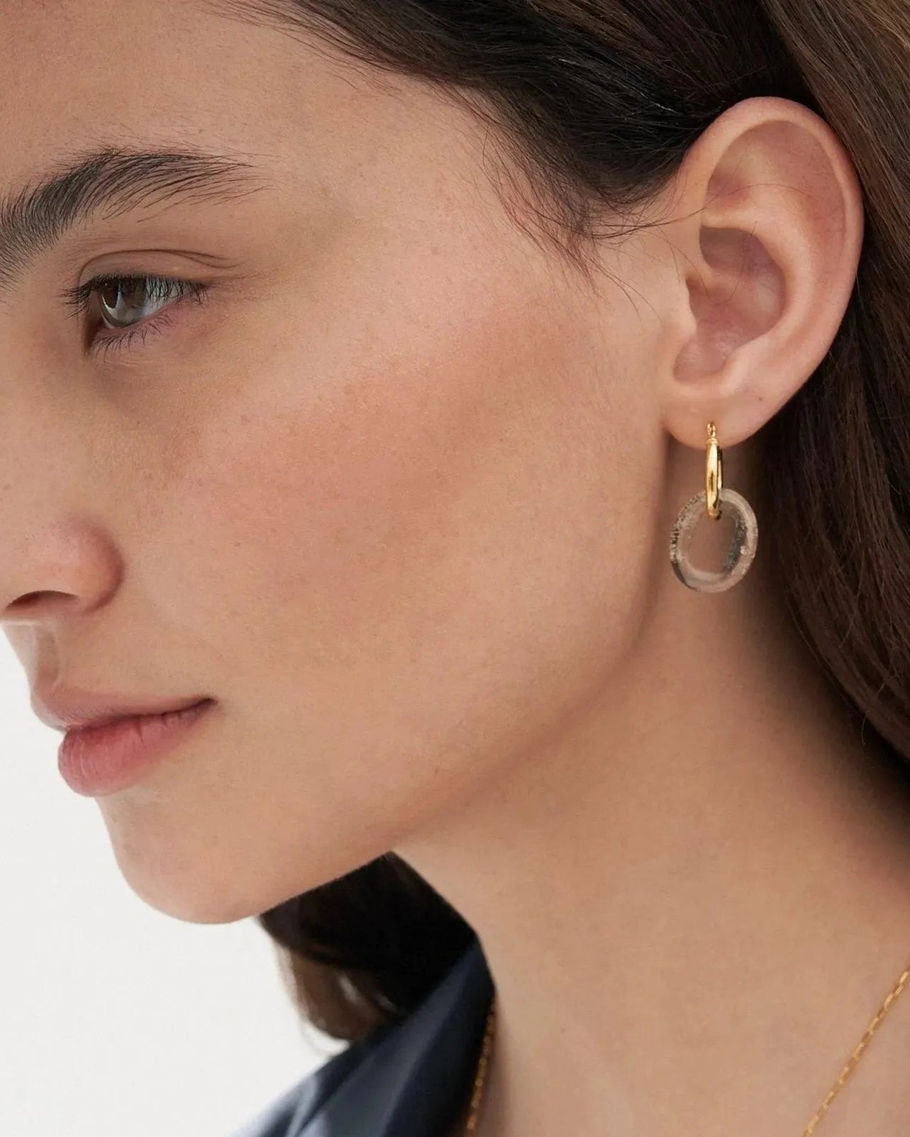 In The Loop Hoops, Small by CLED - At Present Jewelry