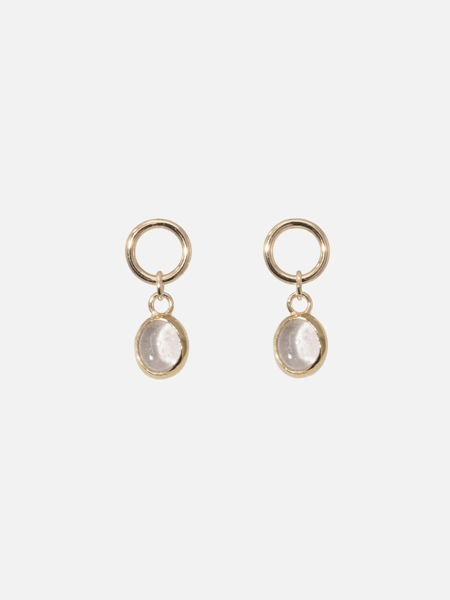 Oval Dangling Earrings - At Present