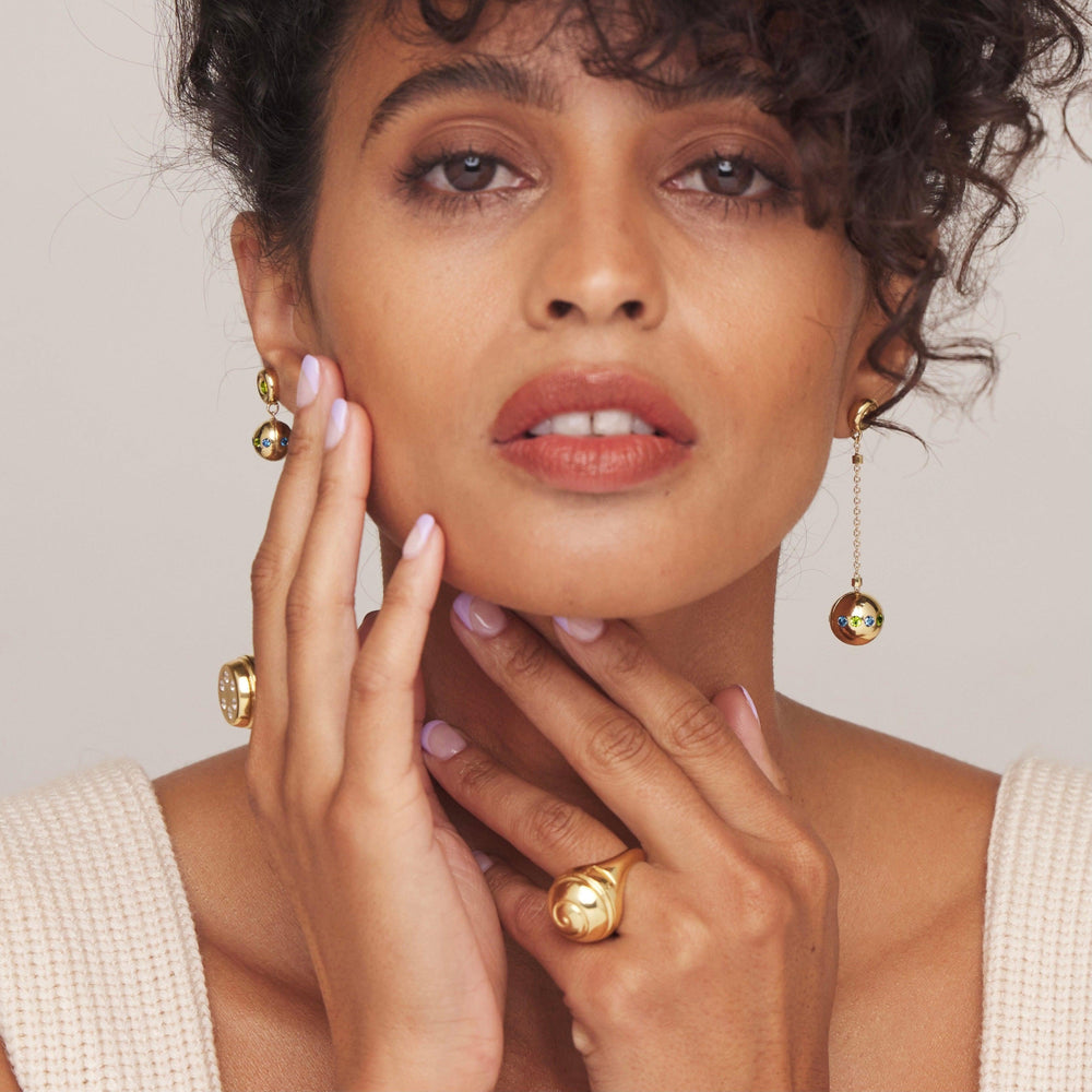 Chubby Island Drops by Monbouquette - At Present Jewelry