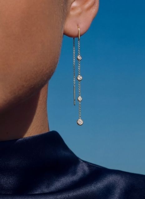 Lady Grey Helix Ear Cuff in Silver - At Present Jewelry