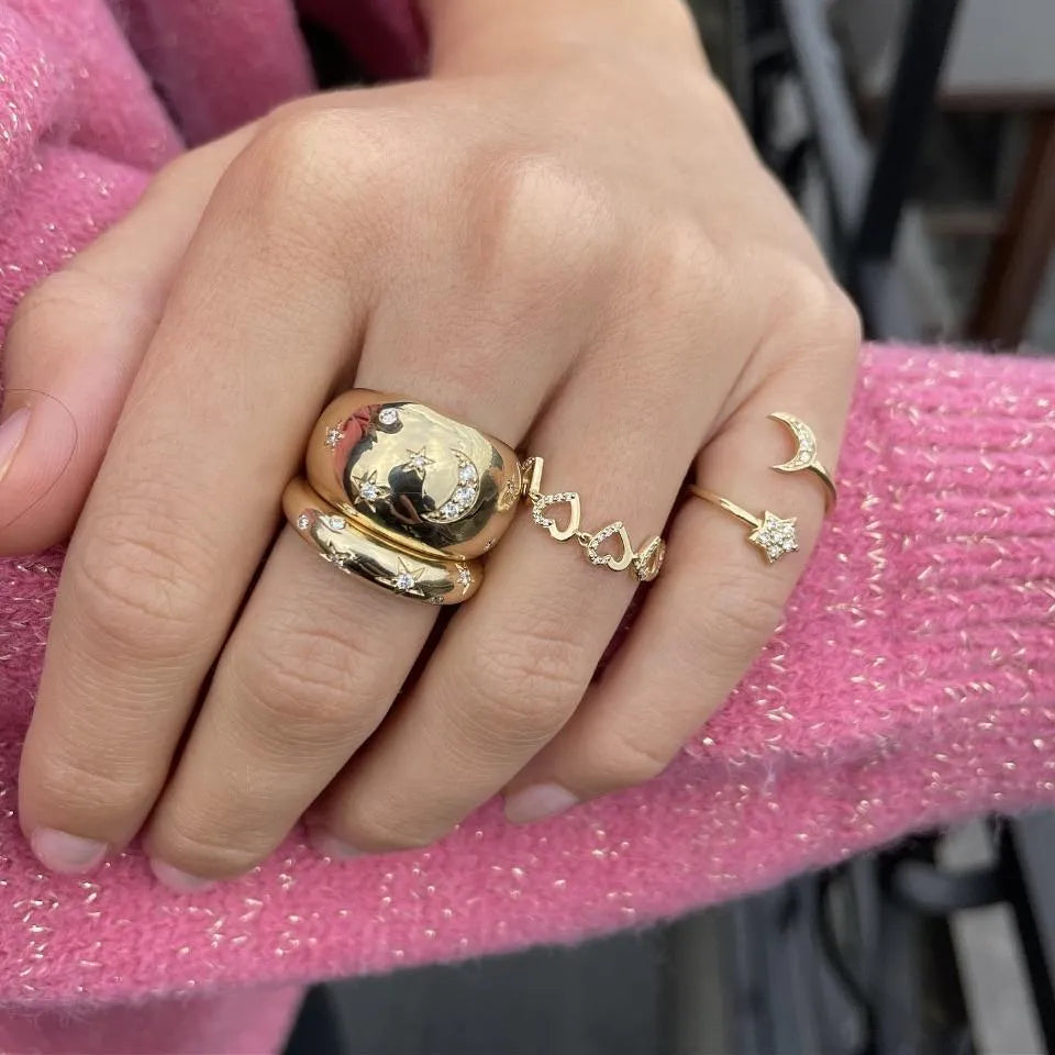 Celeste Dome Ring by Eden Presley - At Present Jewelry