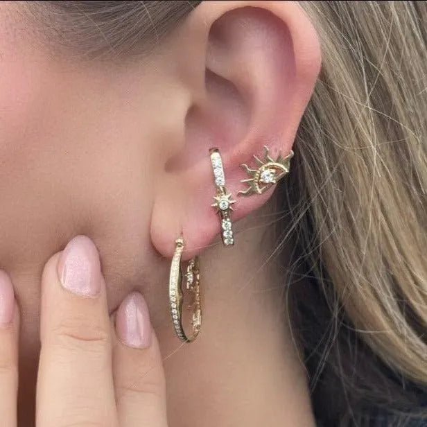 Cosmic Bar Stud by Eden Presley - At Present Jewelry