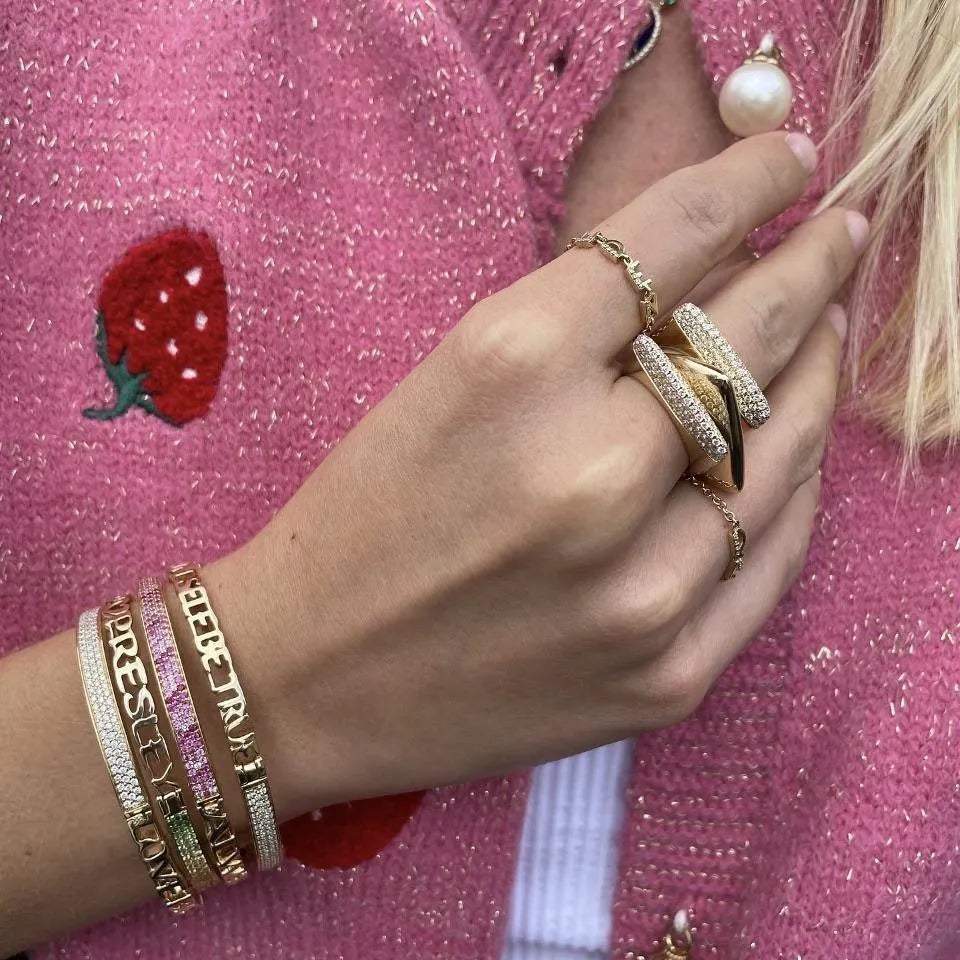 Eden Diamond Stack Ring by Eden Presley - At Present Jewelry