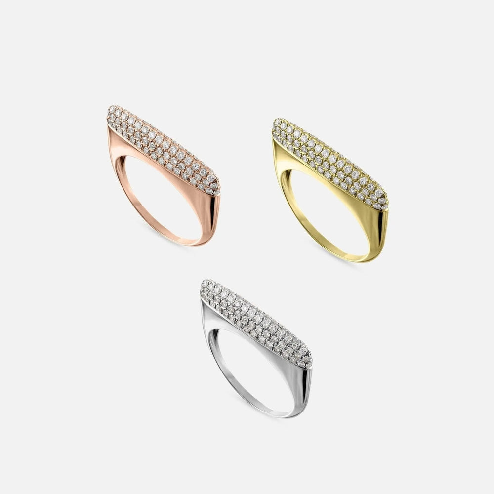 Eden Diamond Stack Ring by Eden Presley - At Present Jewelry