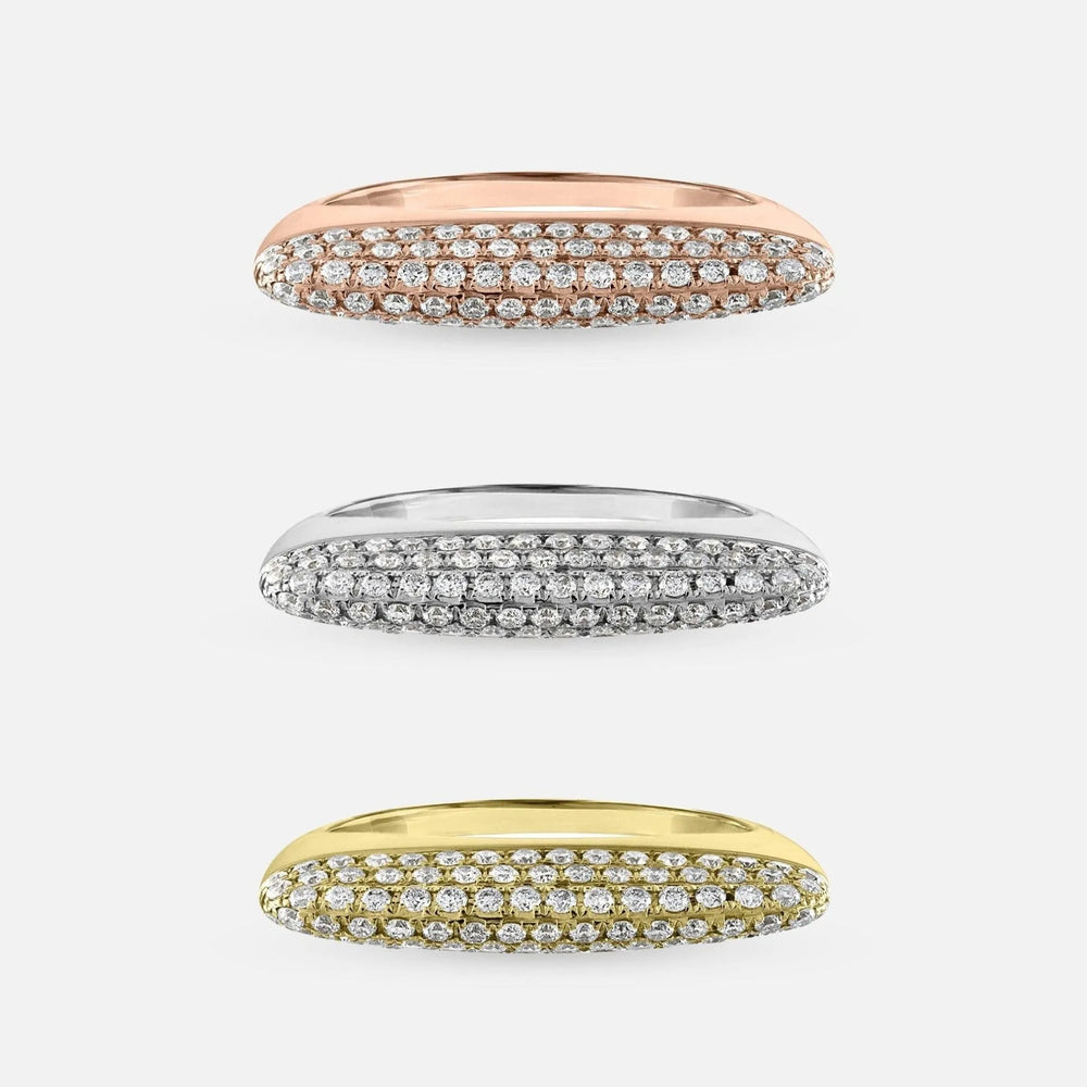 Eden Diamond Stack Ring by Eden Presley - At Present Jewelry