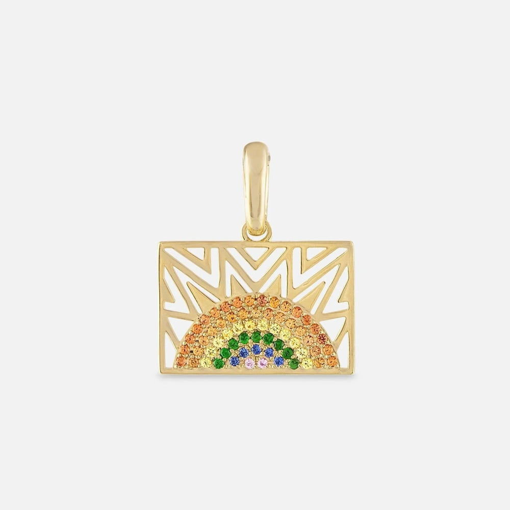 Here Comes the Sun Pendant by Eden Presley - At Present Jewelry