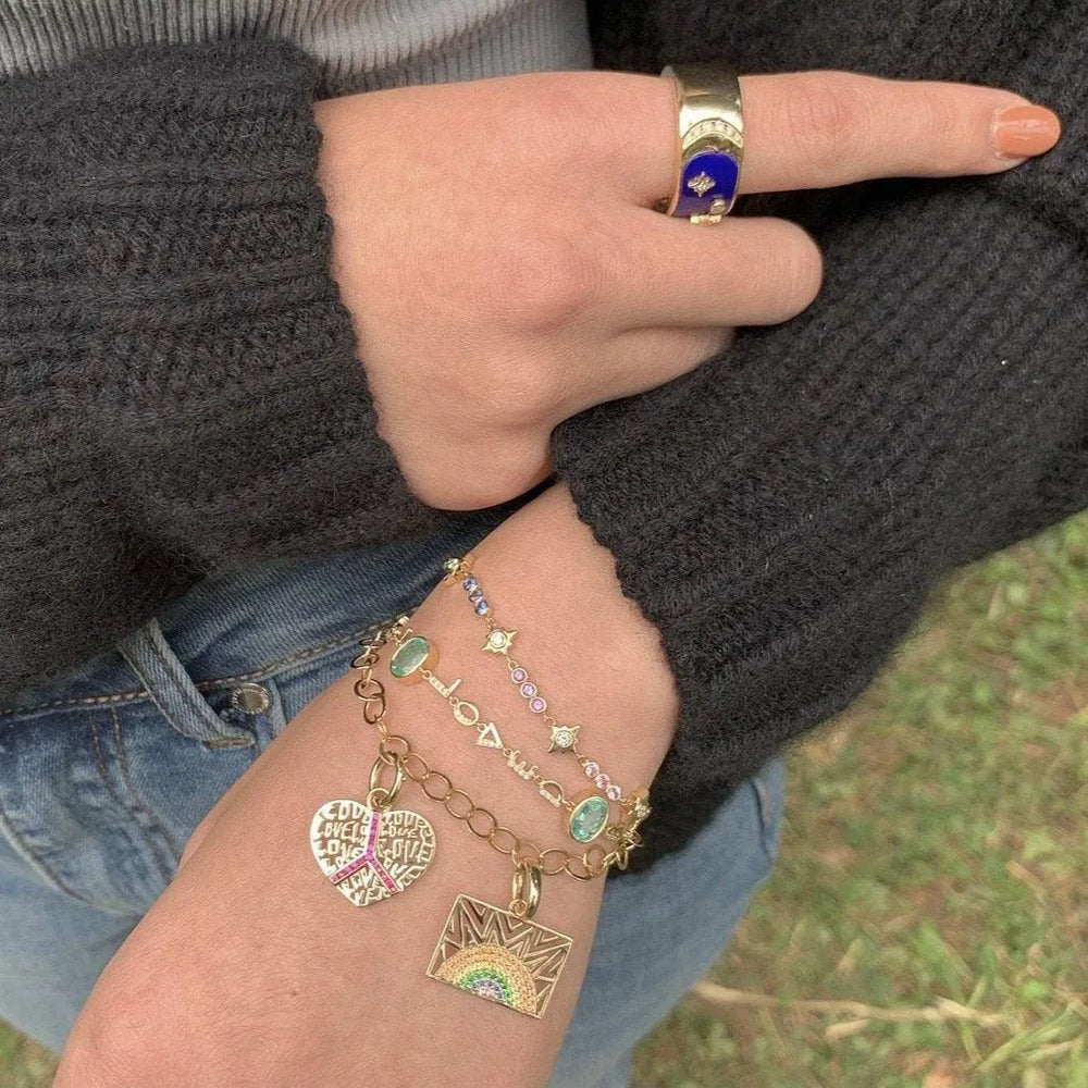 Here Comes the Sun Pendant by Eden Presley - At Present Jewelry