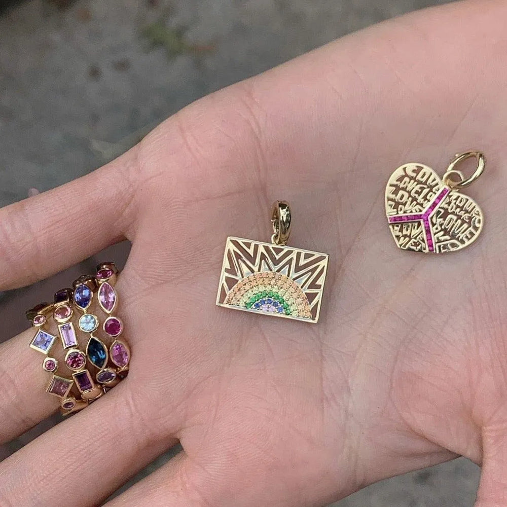 Here Comes the Sun Pendant by Eden Presley - At Present Jewelry