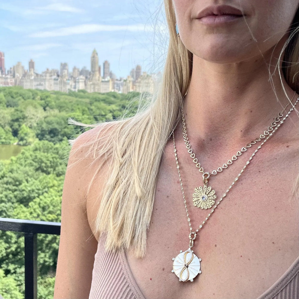 Magic 8 Spinner Pendant by Eden Presley - At Present Jewelry