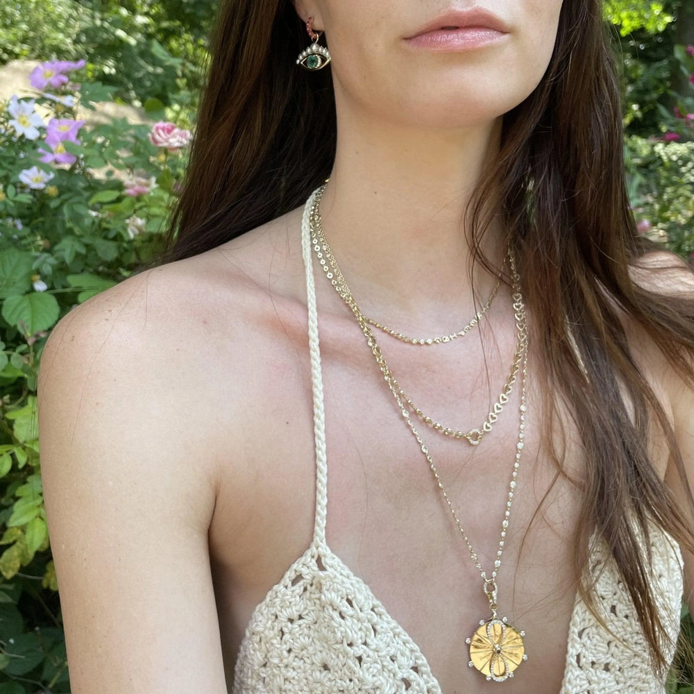 Magic 8 Spinner Pendant by Eden Presley - At Present Jewelry