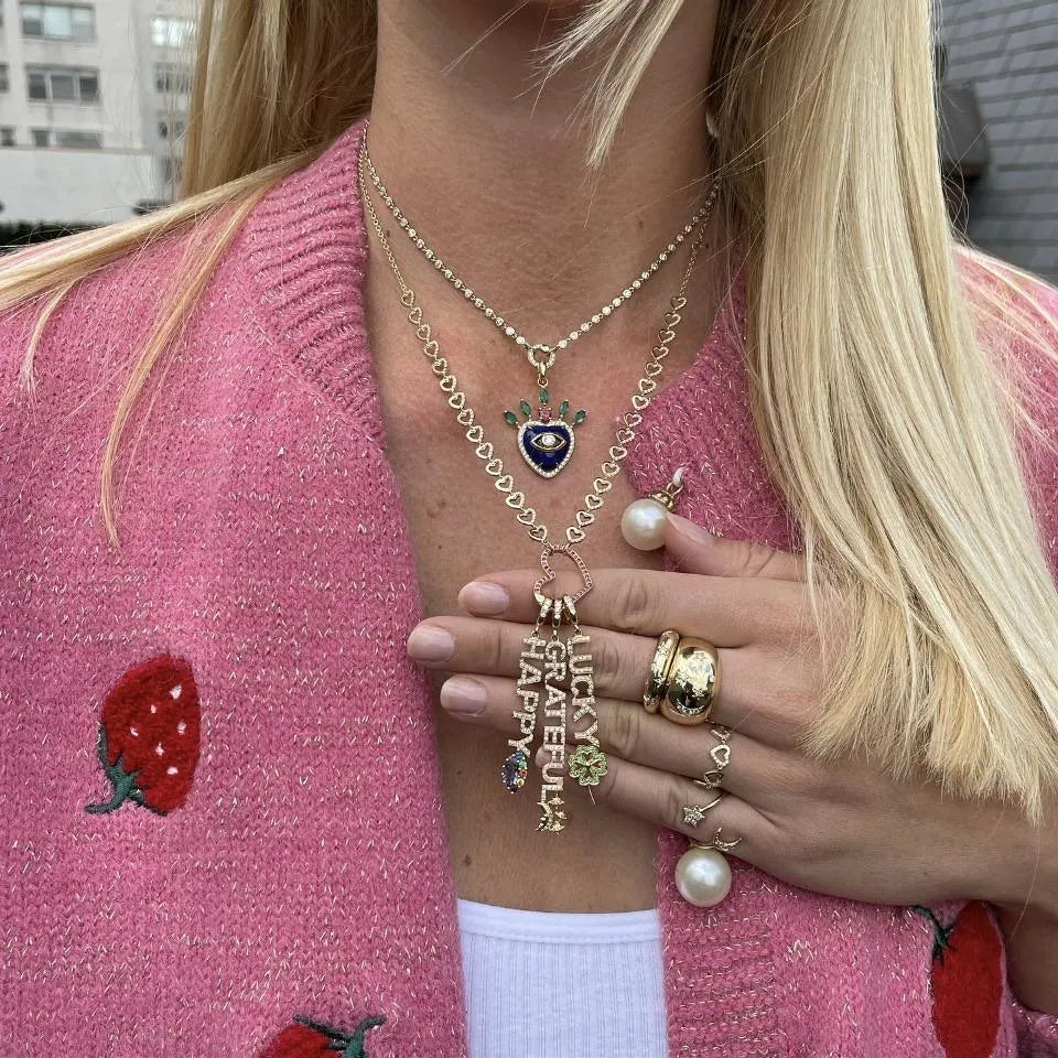 One Word Mantra Pendants by Eden Presley - At Present Jewelry