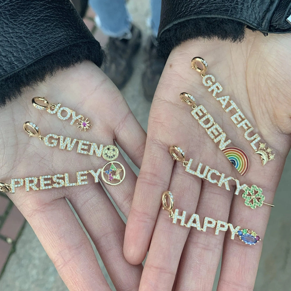 One Word Mantra Pendants by Eden Presley - At Present Jewelry