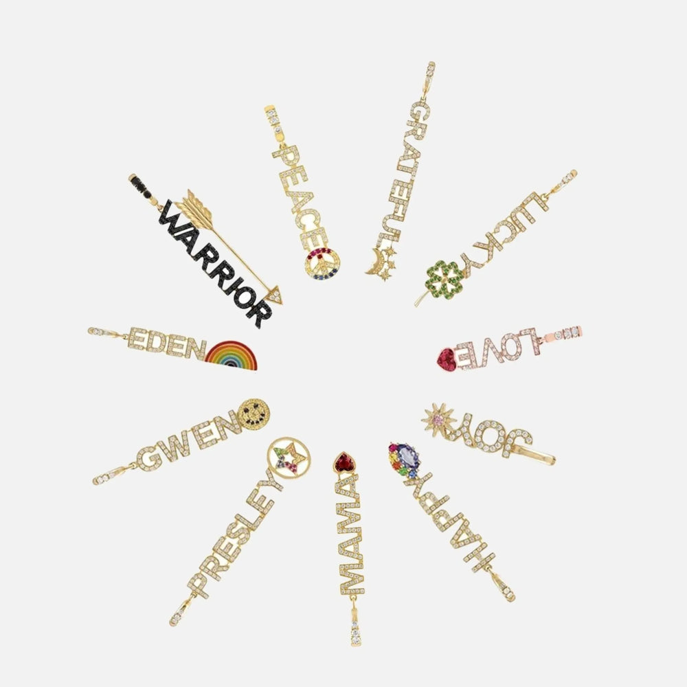 One Word Mantra Pendants by Eden Presley - At Present Jewelry