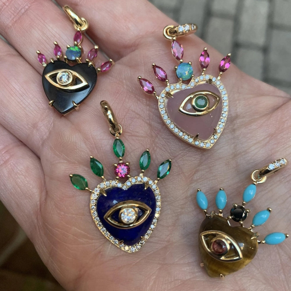 Queen of Hearts Pendant by Eden Presley - At Present Jewelry