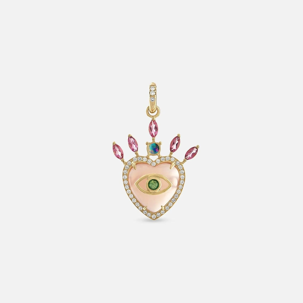 Queen of Hearts Pendant by Eden Presley - At Present Jewelry