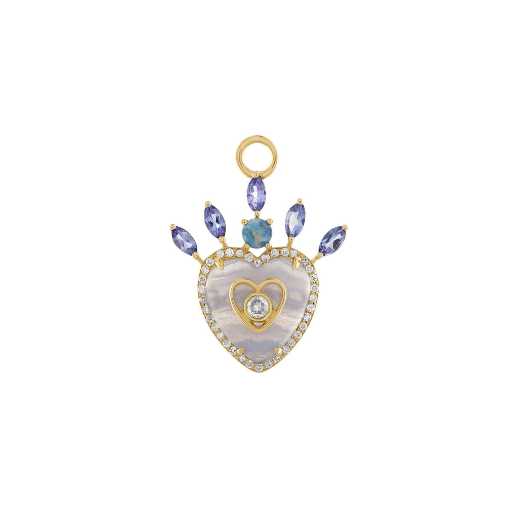 Queen of Hearts Pendant by Eden Presley - At Present Jewelry