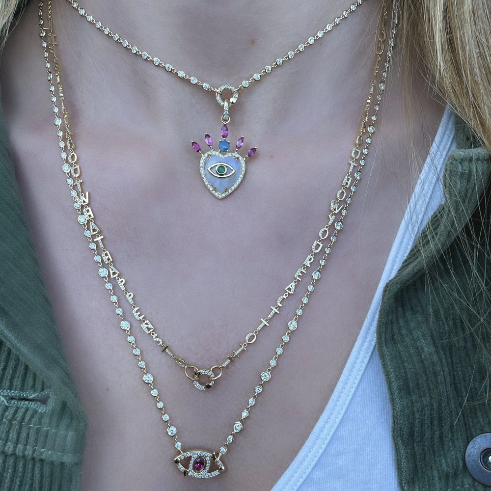 Queen of Hearts Pendant by Eden Presley - At Present Jewelry