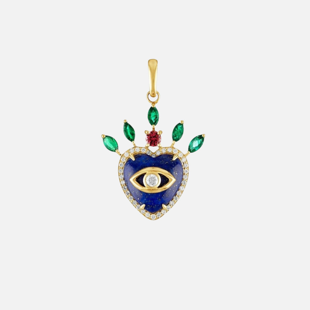 Queen of Hearts Pendant by Eden Presley - At Present Jewelry