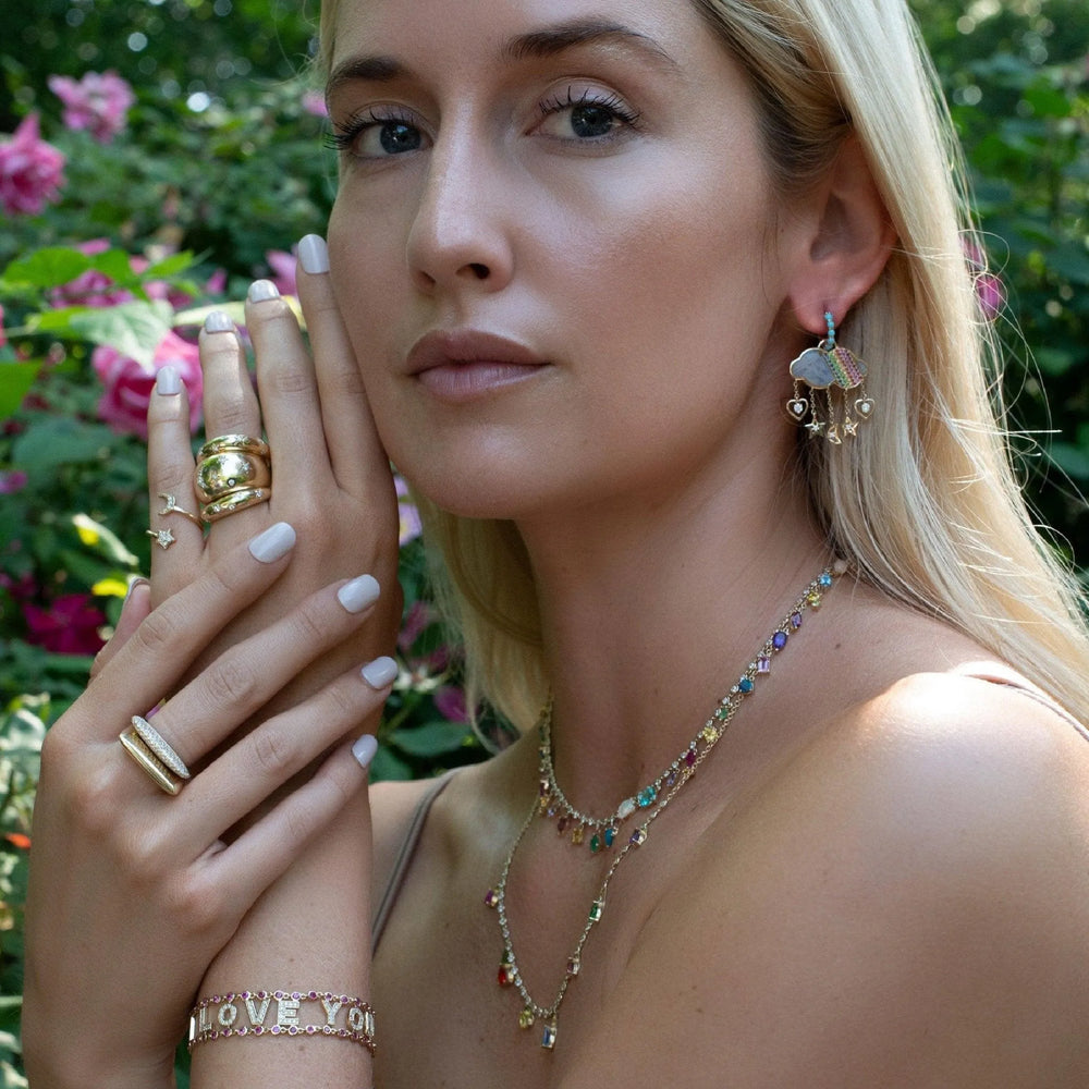 Silver Linings Pendant by Eden Presley - At Present Jewelry