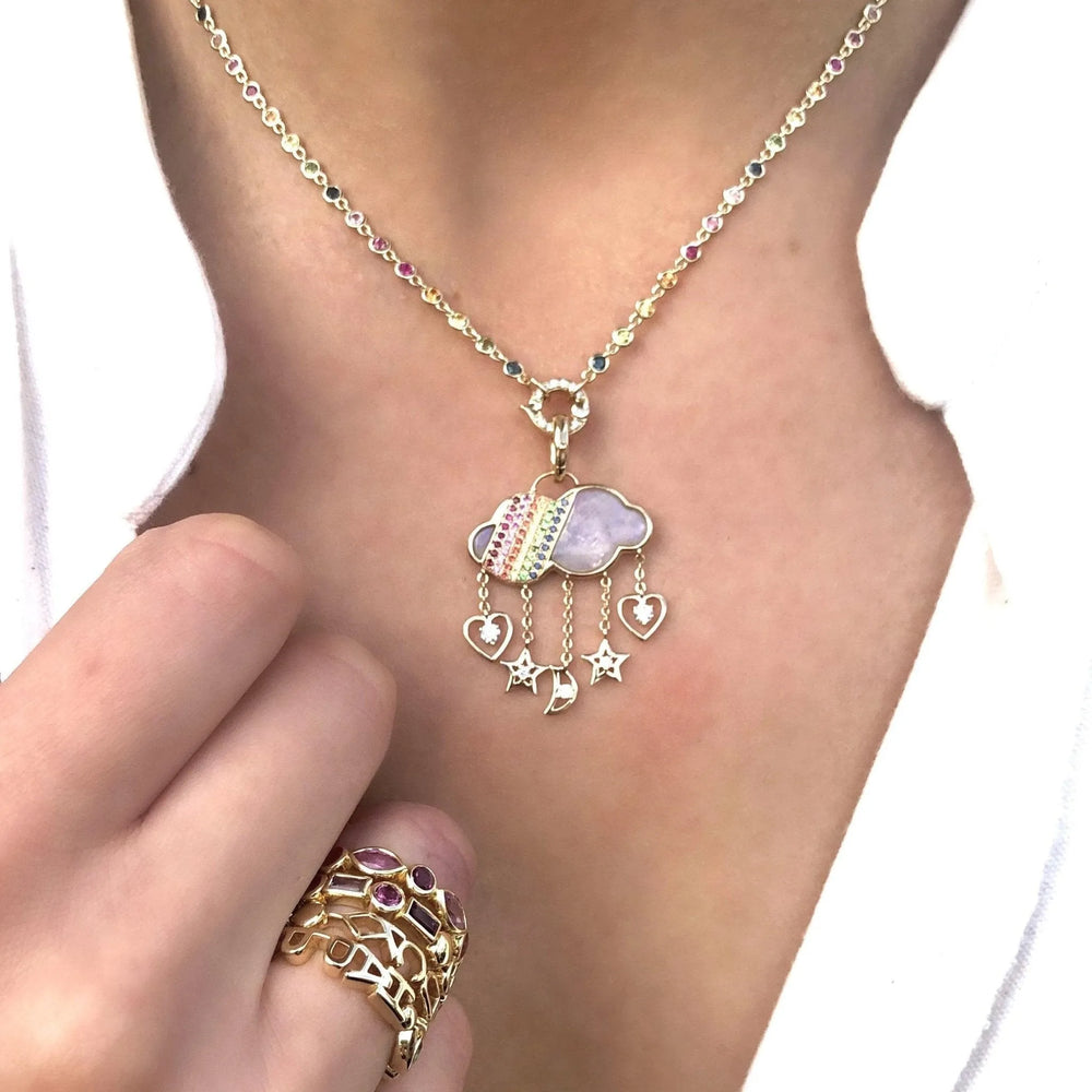 Silver Linings Pendant by Eden Presley - At Present Jewelry