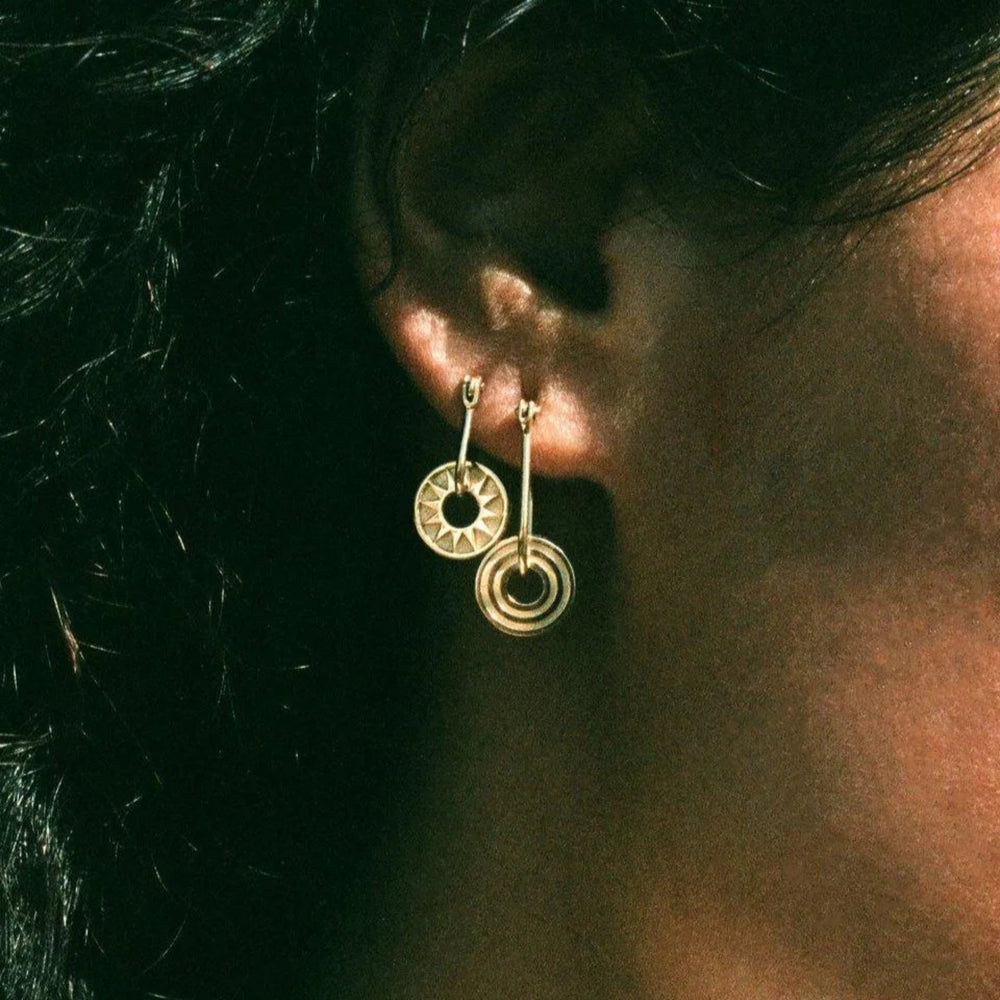 Baby Cosmos Earring by EMBLM Fine Jewelry - At Present Jewelry