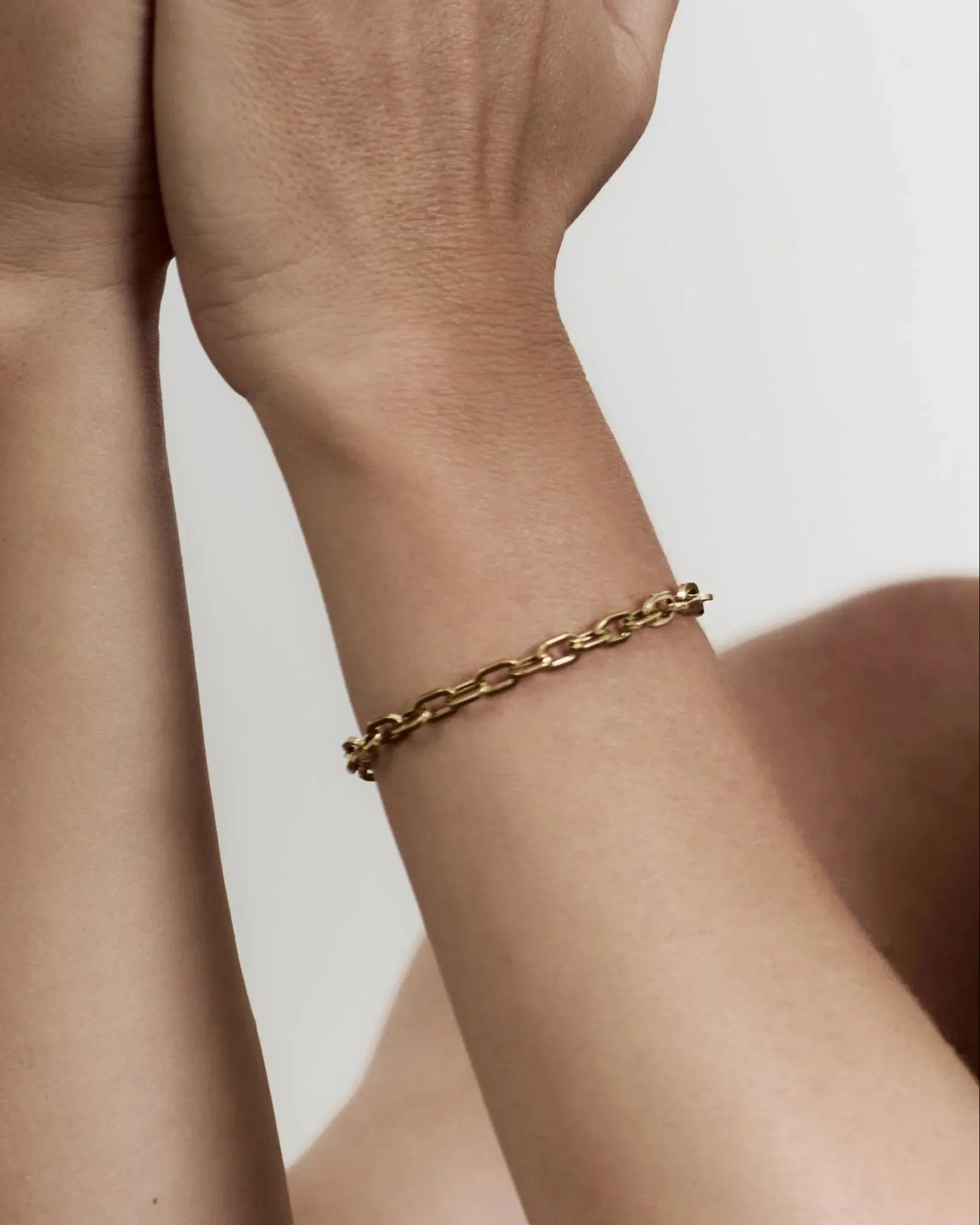 Chain Link Bracelet by EMBLM Fine Jewelry - At Present Jewelry