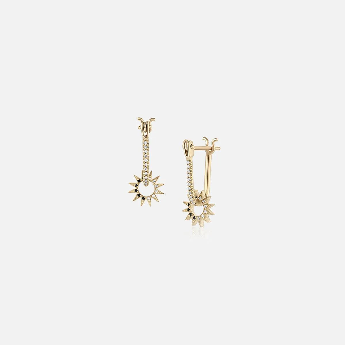 Chiaroscuro Pavé Baby Spur Earring - At Present