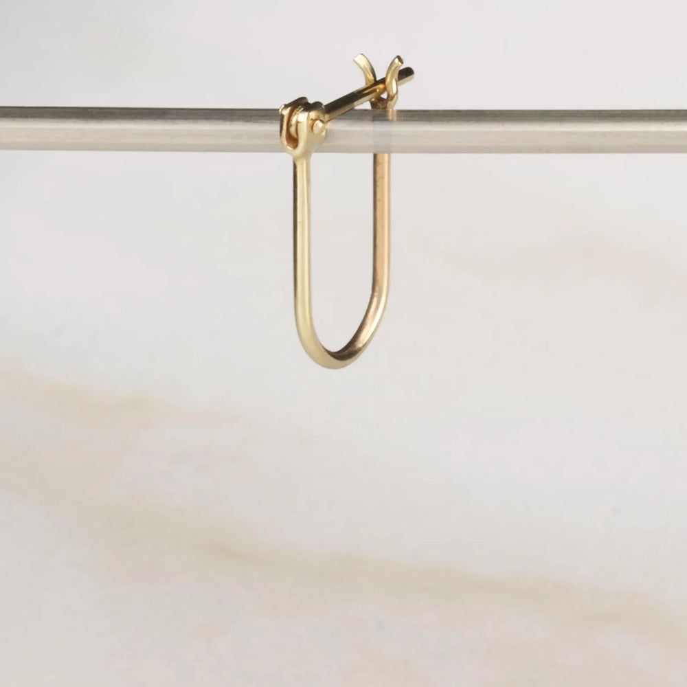 Half Latch Earring by EMBLM Fine Jewelry - At Present Jewelry