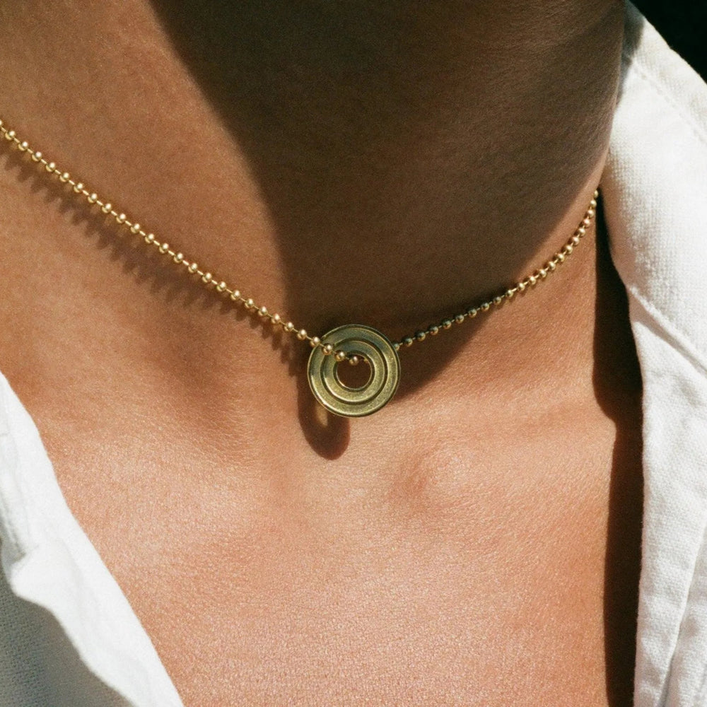 Mini Cosmos Pendant by EMBLM Fine Jewelry - At Present Jewelry