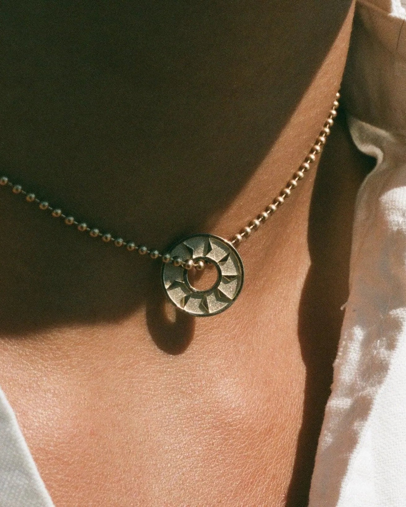 Mini Ennead Pendant by EMBLM Fine Jewelry - At Present Jewelry