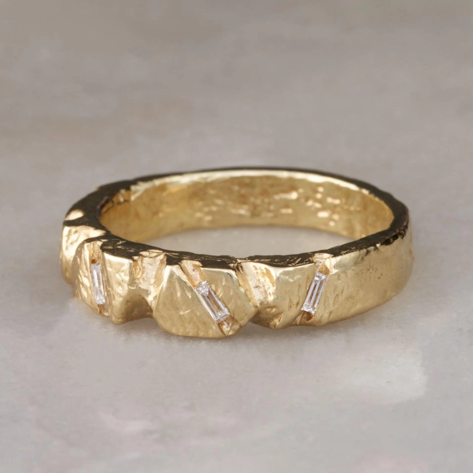 Nugget Diamond Ring - At Present