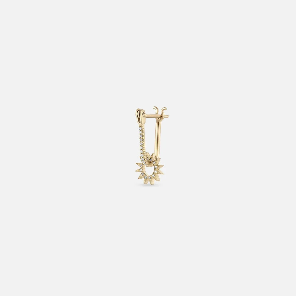 Pavé Baby Spur Earring by EMBLM Fine Jewelry - At Present Jewelry
